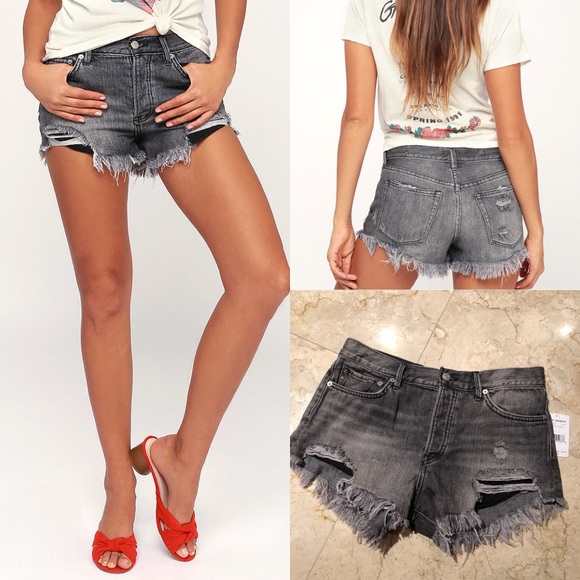 free people loving good vibrations cutoffs